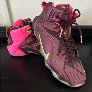 LeBron 12 double helix shoes